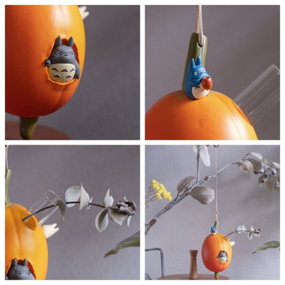 Official Ghibli Totoro/Vegetable Vase Figure • My Neighbor Totoro Small Figurine/Mini Statue/Replica/Home Decor/Interior Diorama Anime Gift - Kamaji Market