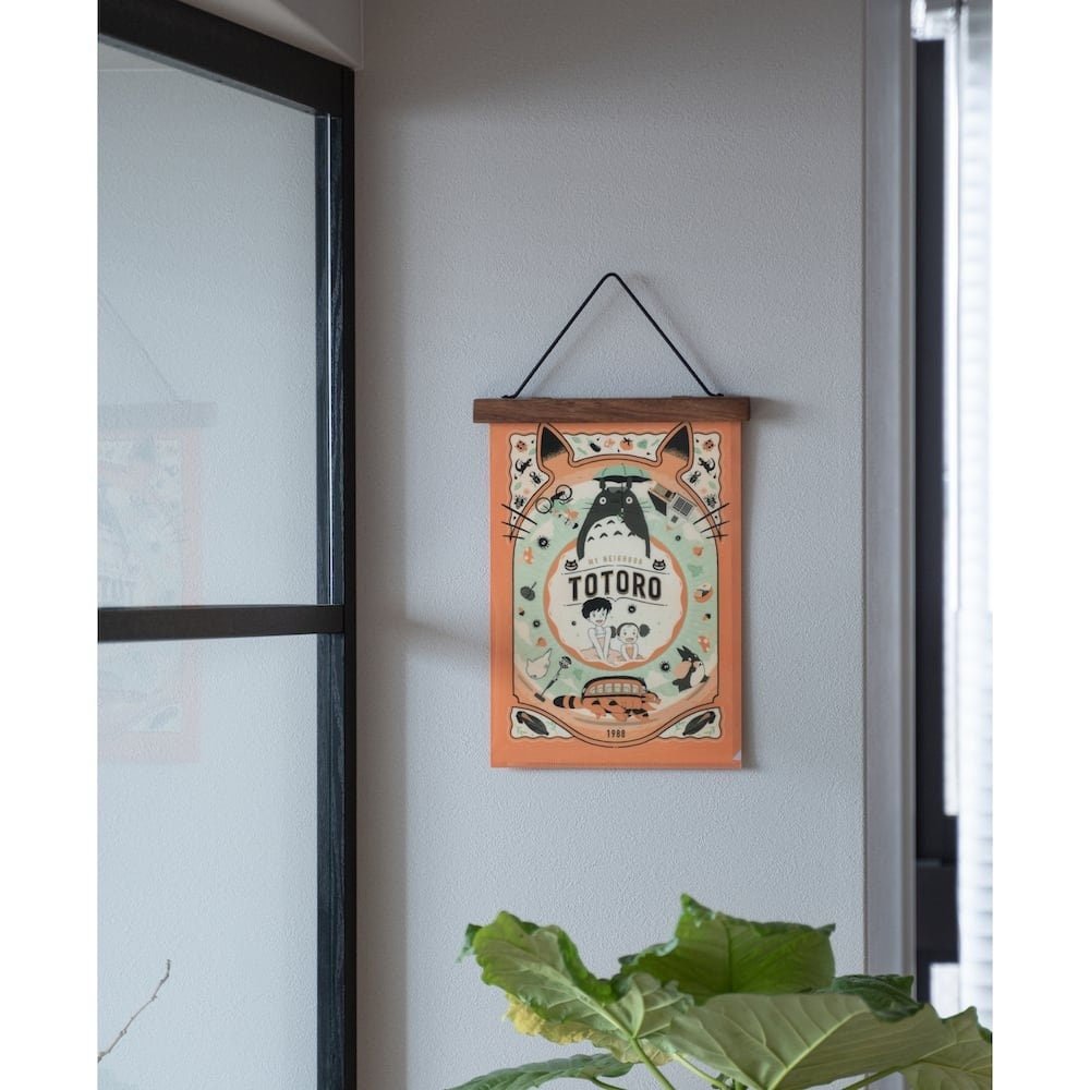Official Ghibli Wall Art Picture/Folder • Howl, Totoro, Kikis Delivery, Mononoke, Spirited Away, Whispering Clear File - Kamaji Market
