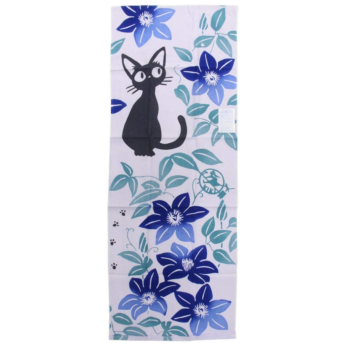Official Ghibli Wall Hanging Hand - dyed • Kikis Delivery Service Tenugui/Wall Decor/Tapestry/Interior Decoration - Kamaji Market