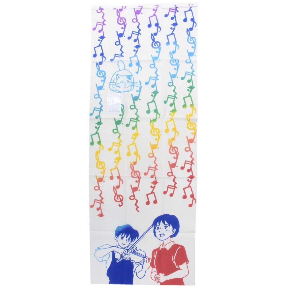 Official Ghibli Wall Hanging Hand - dyed • Whisper of the Heart Tenugui/Wall Decor/Tapestry/Interior Decoration - Kamaji Market