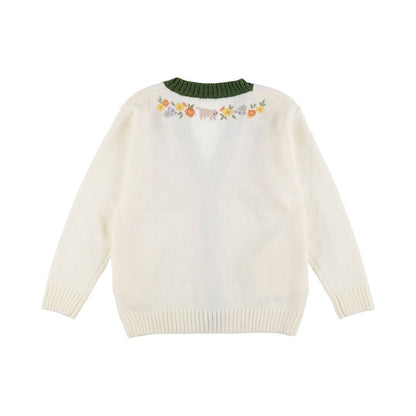 Official Ghibli Whisper of the Heart Cardigan • Sweater/Pullover/Jumper with Moon Cat - Kamaji Market