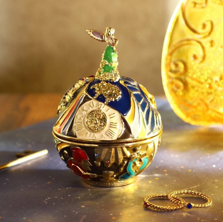 Official Ghibli Whisper of the Heart Jewelry Box • Dwarf King and Elf Queen Figure/Accessory Case/Home Decor - Kamaji Market