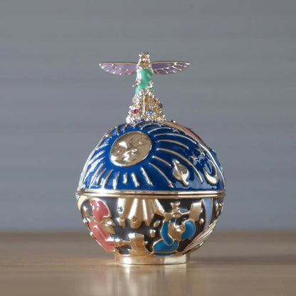 Official Ghibli Whisper of the Heart Jewelry Box • Dwarf King and Elf Queen Figure/Accessory Case/Home Decor - Kamaji Market
