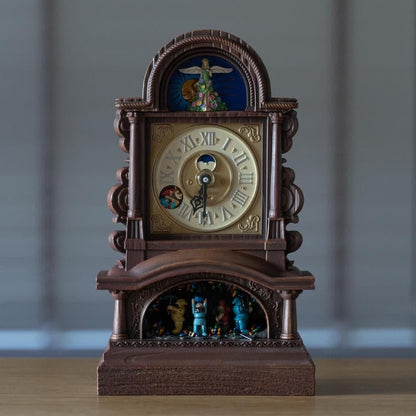 Official Ghibli Whisper of the Heart Table Clock • Dwarf King & Elf Queen Interior Decor/Figure/Figurine/Statue/Replica - Kamaji Market