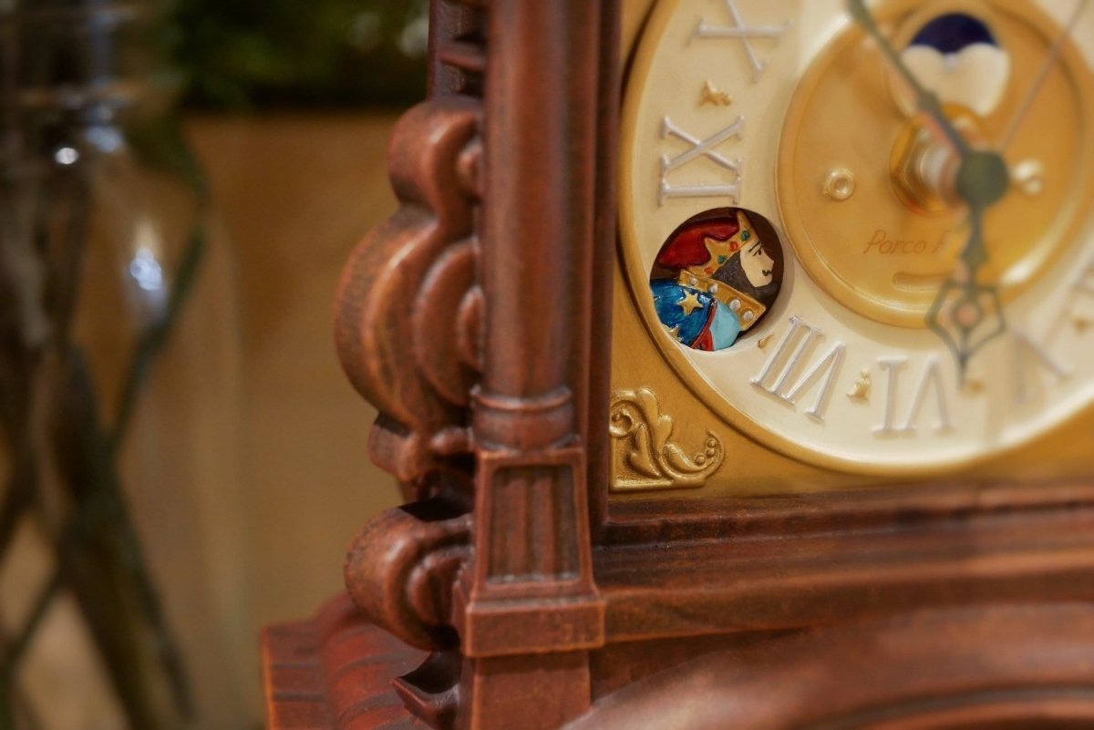 Official Ghibli Whisper of the Heart Table Clock • Dwarf King & Elf Queen Interior Decor/Figure/Figurine/Statue/Replica - Kamaji Market