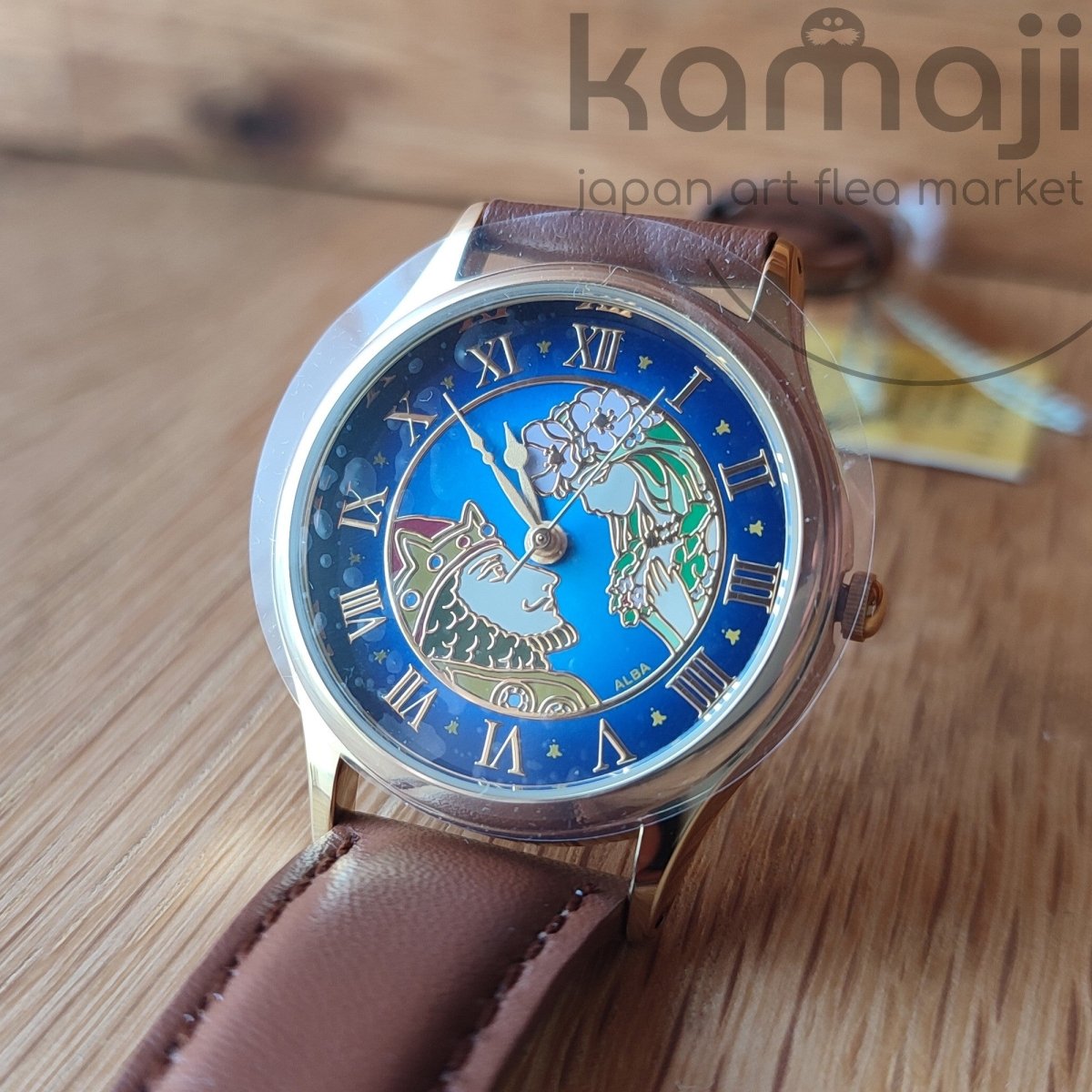 Official Ghibli Whisper of the Heart Watch • Dwarf King & Elf Queen Wrist Watch • Seiko/ALBA Anime Watches - Kamaji Market