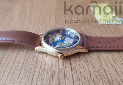 Official Ghibli Whisper of the Heart Watch • Dwarf King & Elf Queen Wrist Watch • Seiko/ALBA Anime Watches - Kamaji Market