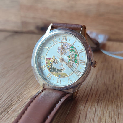 Official Ghibli Whisper of the Heart Watch • Dwarf King & Elf Queen Wrist Watch/Clock • Anime Watches - Kamaji Market