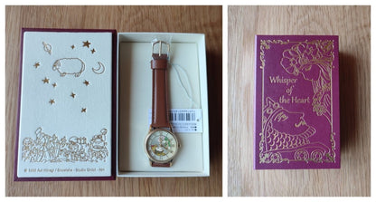 Official Ghibli Whisper of the Heart Watch • Dwarf King & Elf Queen Wrist Watch/Clock • Anime Watches - Kamaji Market