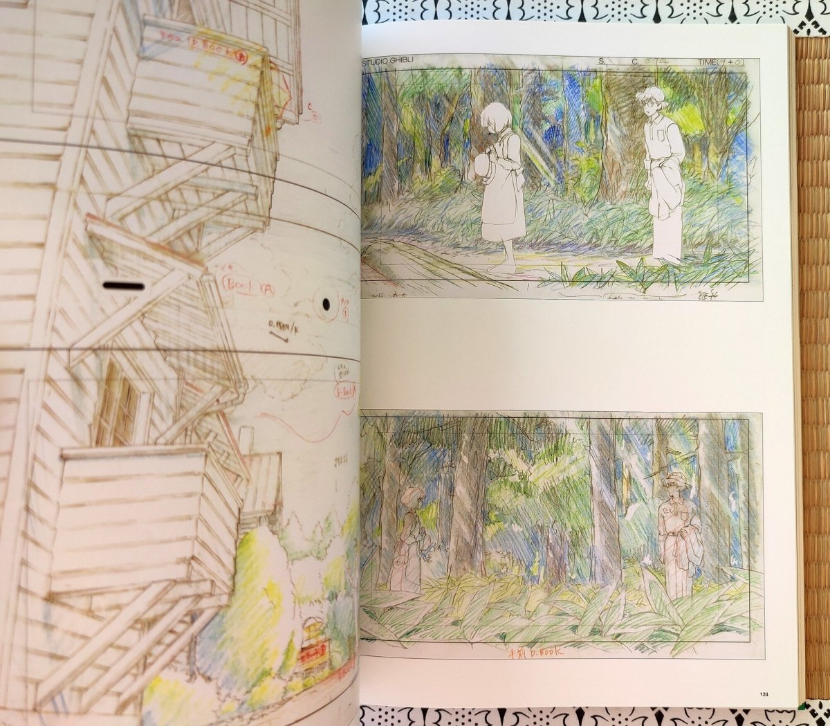 Official Ghibli Wind Rises Artbook "Roman Album" • The Wind Rises Anime Painting Art Book • Japanese - Kamaji Market