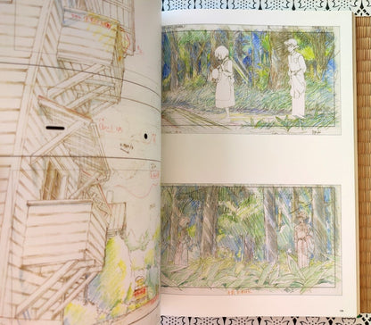 Official Ghibli Wind Rises Artbook "Roman Album" • The Wind Rises Anime Painting Art Book • Japanese - Kamaji Market