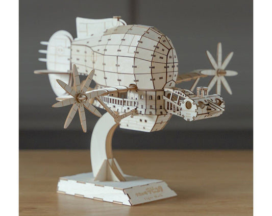 Official Ghibli Wooden 3D Puzzle/Figure • Laputa Castle in the Sky Figurine/Statue/Home Decor/Interior Diorama - Kamaji Market