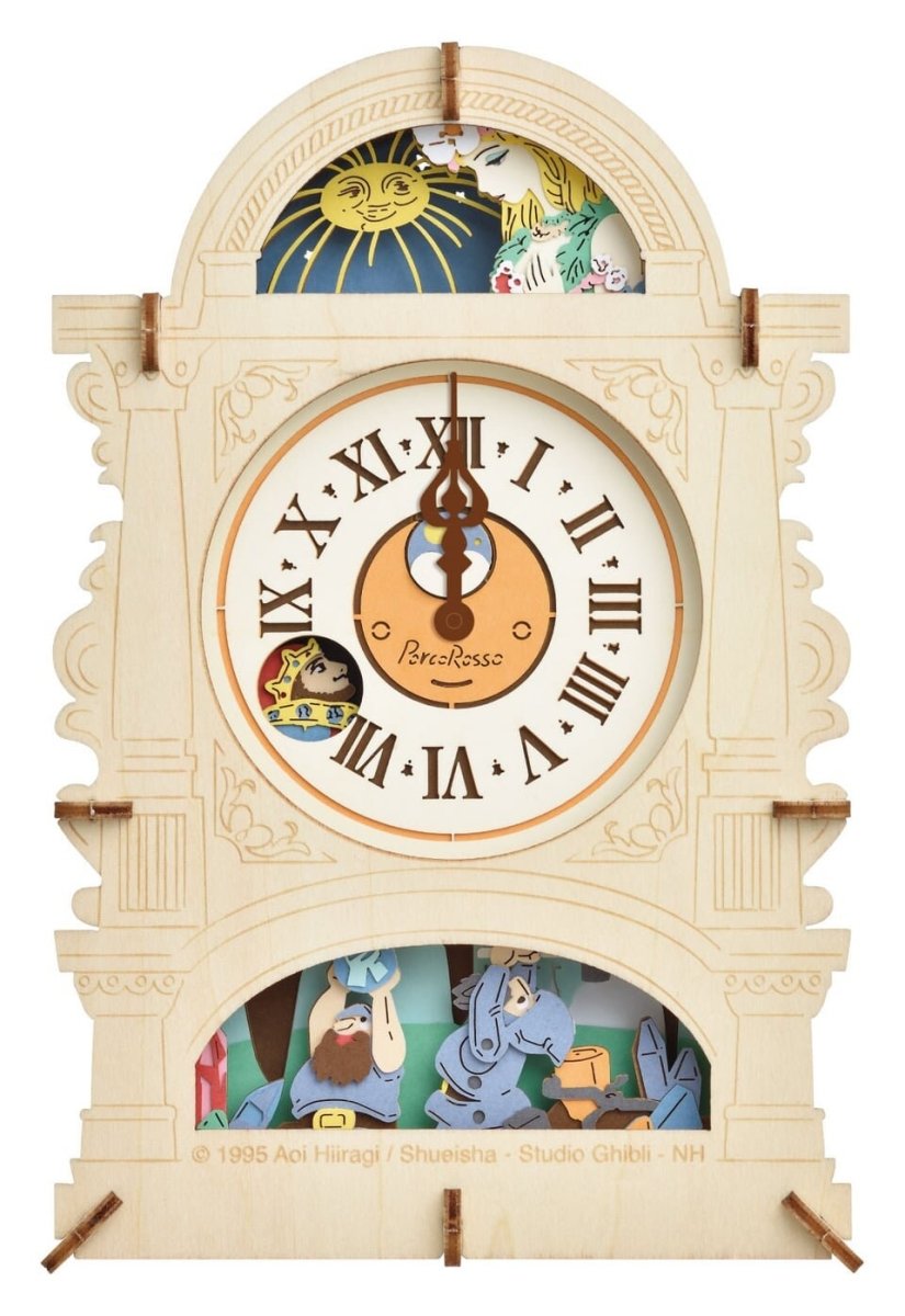 Official Ghibli Wooden Paper Theater/Puzzle • Whisper of the Heart Paper Craft/Interior Diorama/Home Decor • Anime Scene - Kamaji Market