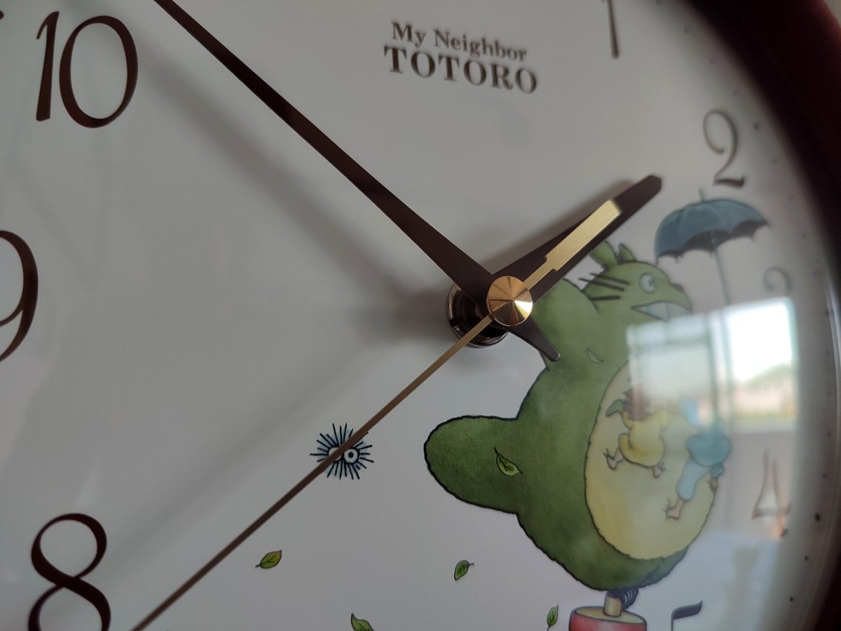 Official Ghibli Wooden Wall Clock • My Neighbor Totoro Wall Hanging / Home Decor Art / Interior Design - Kamaji Market