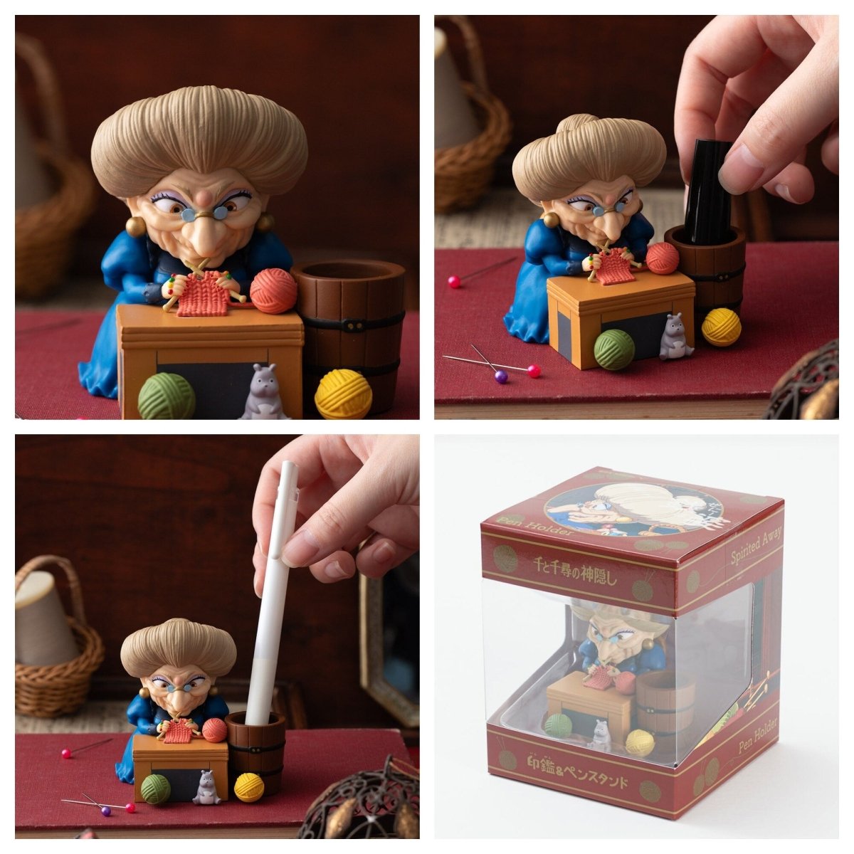 Official Ghibli Yubaba Accessory Holder • Spirited Away Figure/Figurine/Jewelry Case/Home Decor/Interior Diorama - Kamaji Market