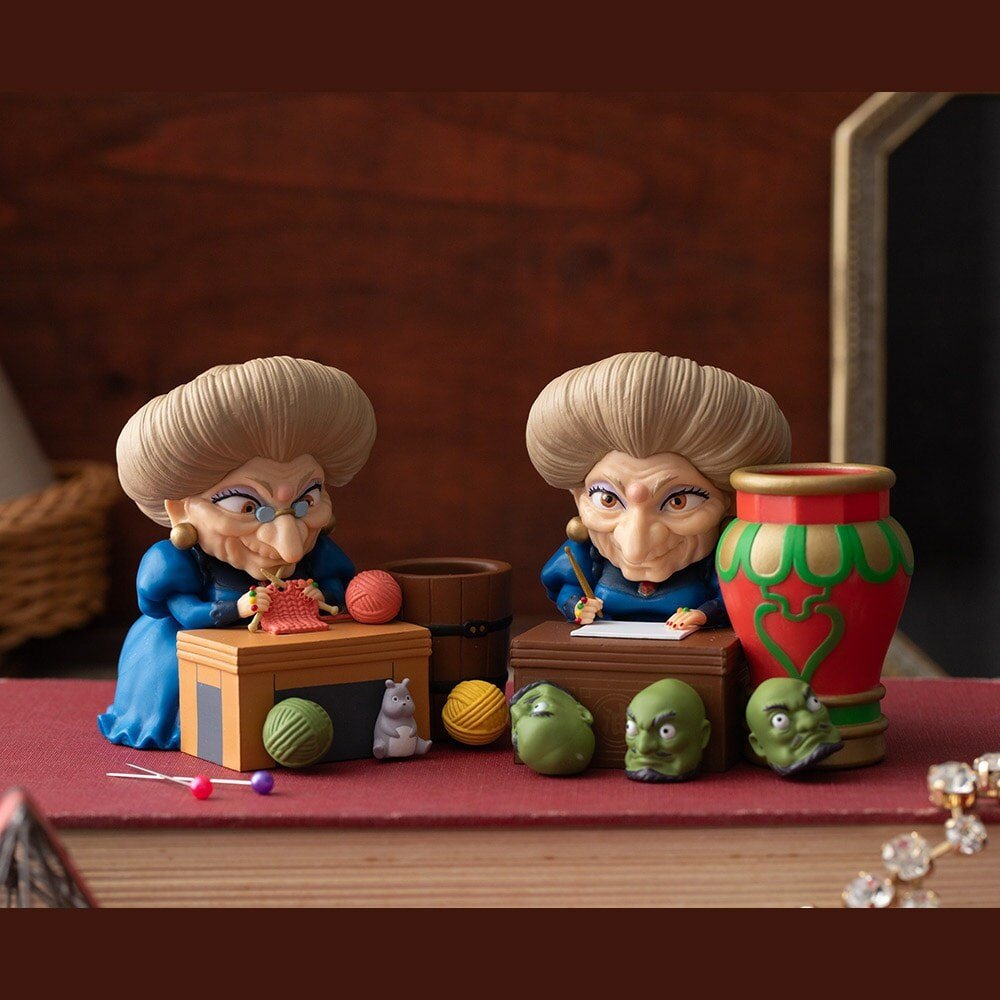 Official Ghibli Yubaba Accessory Holder • Spirited Away Figure/Figurine/Jewelry Case/Home Decor/Interior Diorama - Kamaji Market