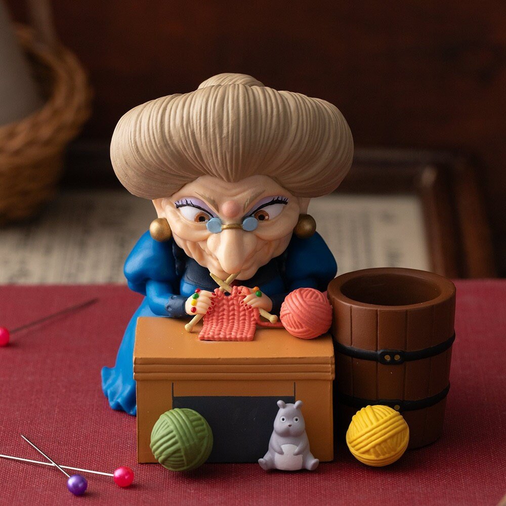 Official Ghibli Yubaba Accessory Holder • Spirited Away Figure/Figurine/Jewelry Case/Home Decor/Interior Diorama - Kamaji Market
