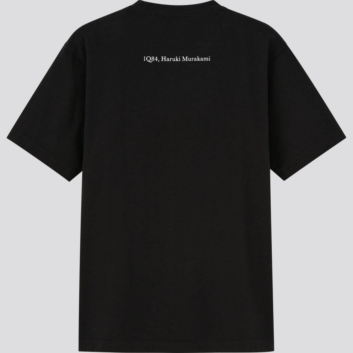 Official Haruki Murakami "1Q84" Black T-Shirt • Murakami RADIO Uniqlo UT - Kamaji Market