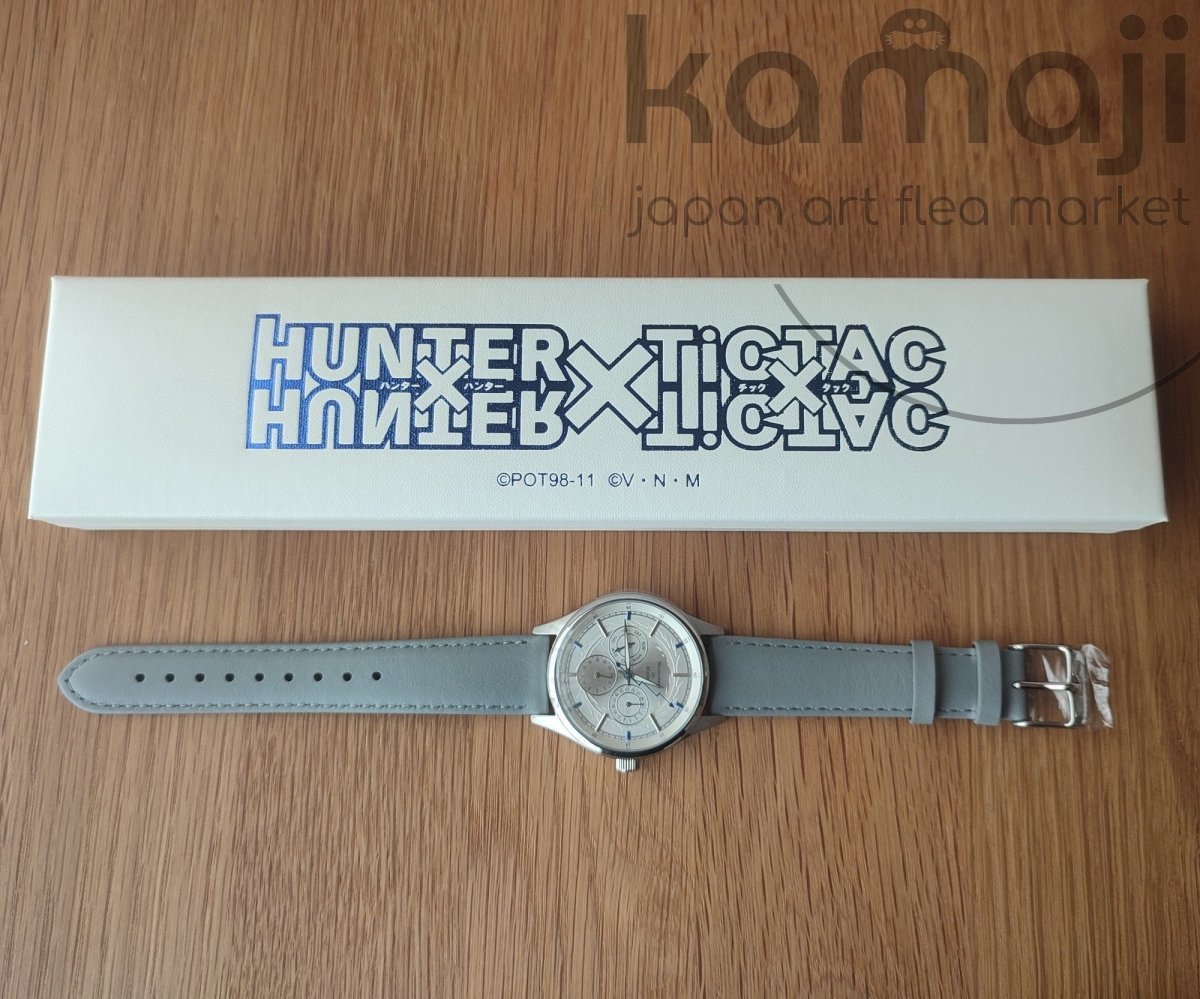 Official Hunter x Hunter Killua Zoldyck Wrist Watch • Silver/Gray Japanese Watches • TiCTAC - Kamaji Market