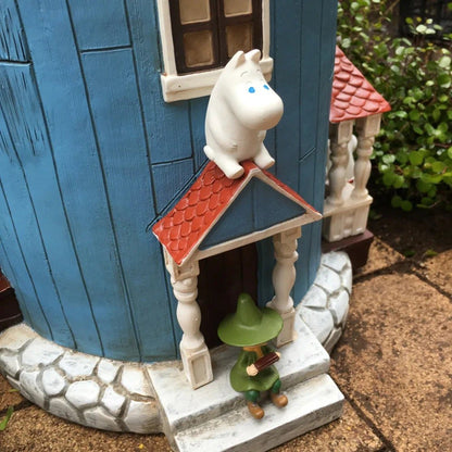 Official Moomin Huge Planter Cover/Stand/Urn • Figure/Figurine/Statue/Home Gardening Decor/Interior Diorama • Moomintroll, Little My - Kamaji Market