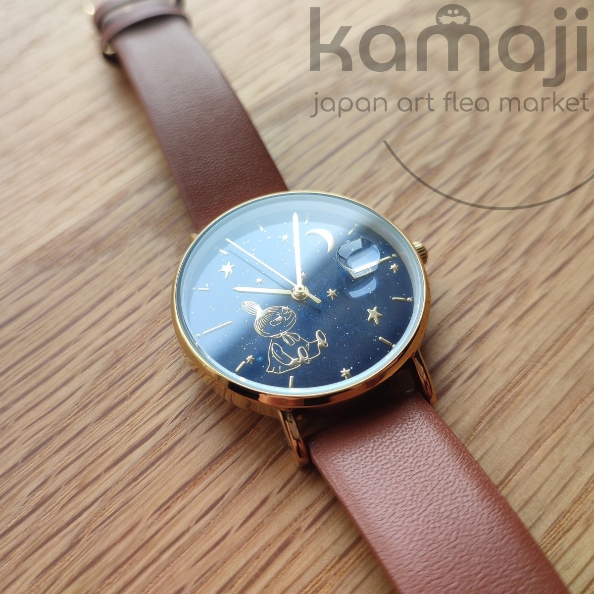 Official Moomins Nightsky Wrist Watch • Little My Watch/Clock/Bracelet/Decor • Moomintroll Japanese Watches - Kamaji Market