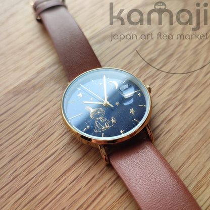 Official Moomins Nightsky Wrist Watch • Little My Watch/Clock/Bracelet/Decor • Moomintroll Japanese Watches - Kamaji Market