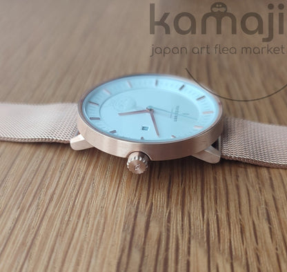 Official Moomins Nordgreen Wrist Watch • Little My Rose Gold Japanese Watches • Lim. 1000 - Kamaji Market
