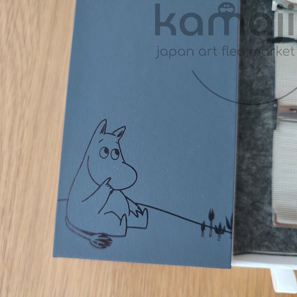 Official Moomins Nordgreen Wrist Watch • Moomintroll Gray Japanese Watches • Lim. 1000 - Kamaji Market