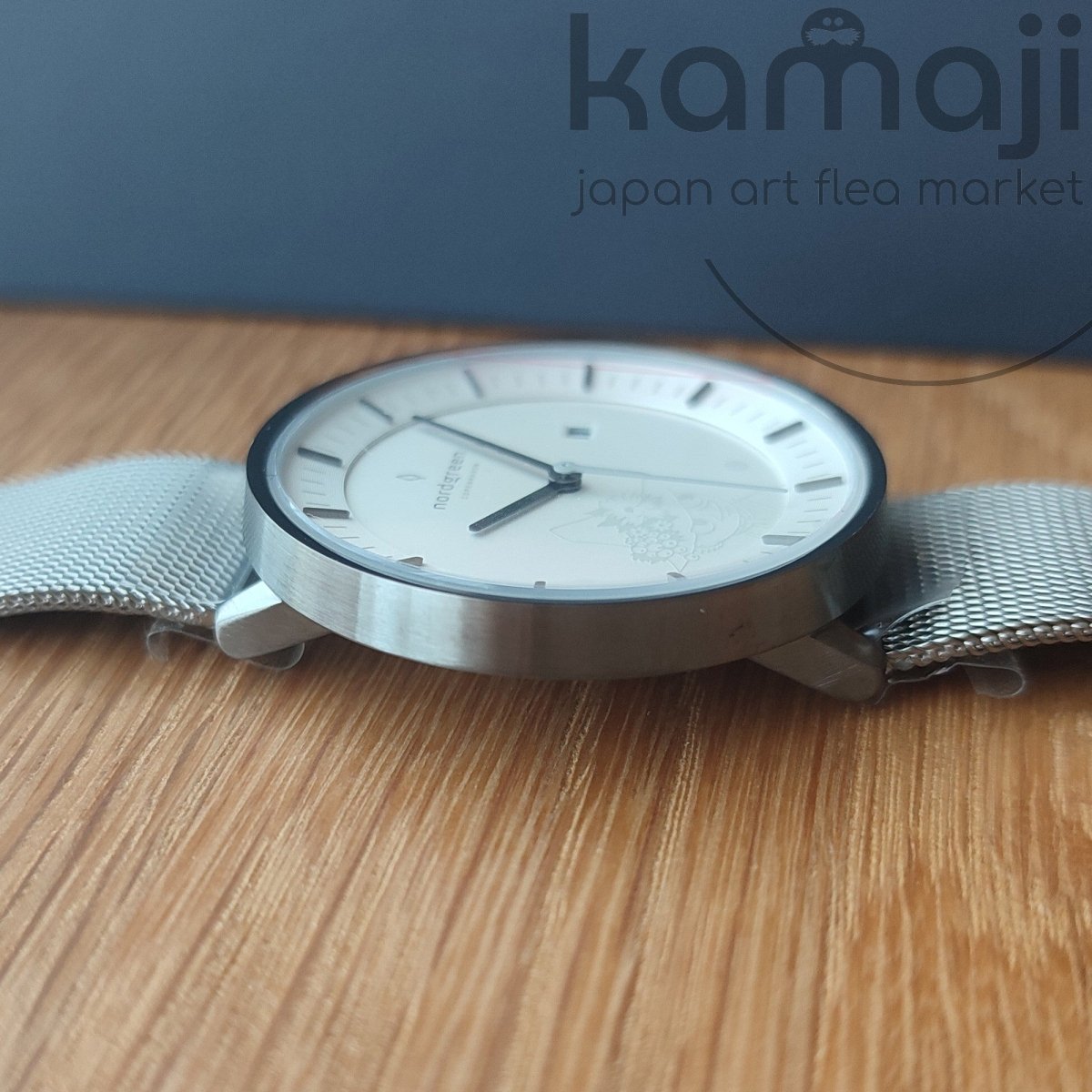 Official Moomins Nordgreen Wrist Watch • Snufkin Gunmetal Gray Japanese Watches • Lim. 1000 - Kamaji Market
