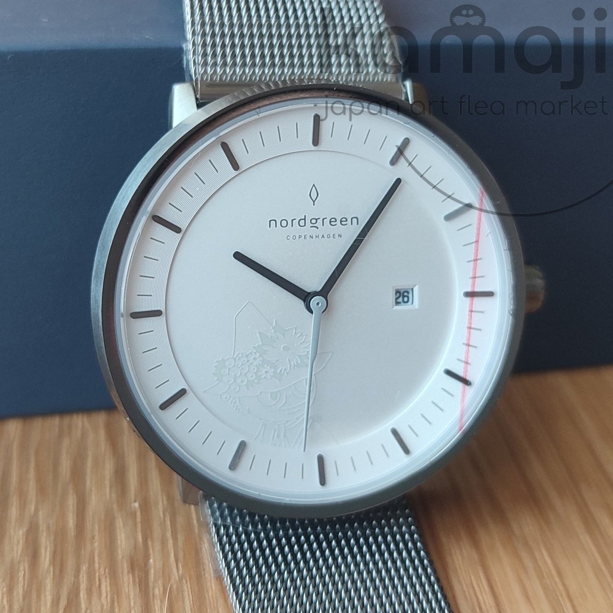 Official Moomins Nordgreen Wrist Watch • Snufkin Gunmetal Gray Japanese Watches • Lim. 1000 - Kamaji Market