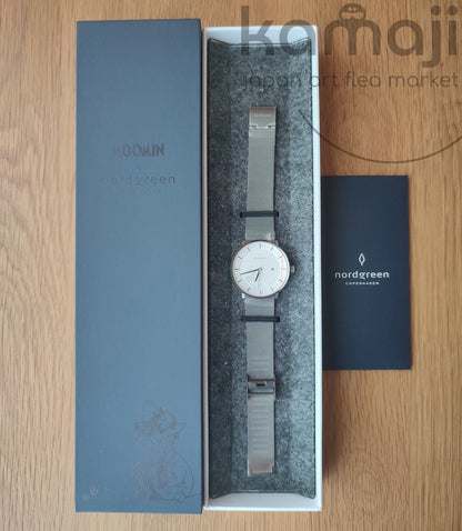 Official Moomins Nordgreen Wrist Watch • Snufkin Gunmetal Gray Japanese Watches • Lim. 1000 - Kamaji Market