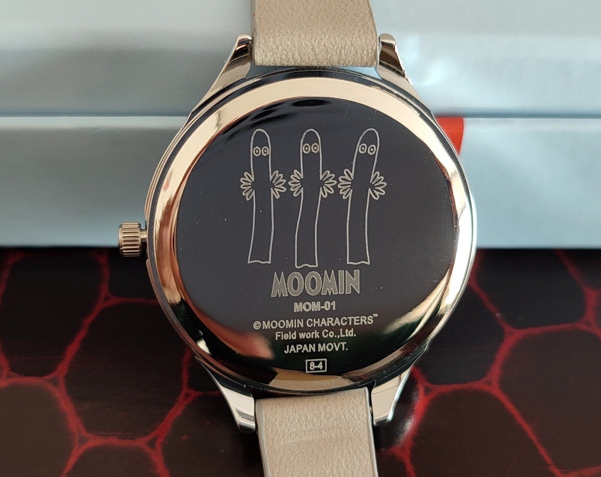 Official Moomins Wrist Watch • Moomintroll Watch/Clock/Bracelet/Decor • Japanese Watches - Kamaji Market