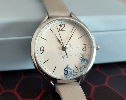 Official Moomins Wrist Watch • Moomintroll Watch/Clock/Bracelet/Decor • Japanese Watches - Kamaji Market