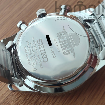 Official One Piece White Luffy Wrist Watch • SEIKO × ONE PIECE Gear 5 Limited Edition Watch with White Dial - Kamaji Market