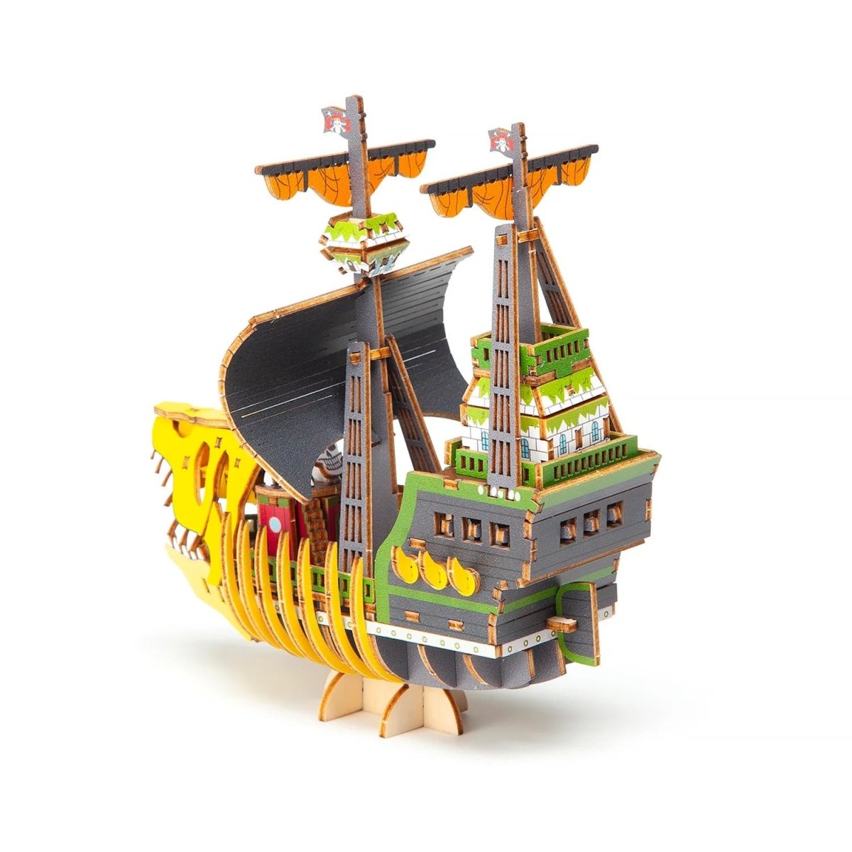 Official One Piece Wooden Art 3D Puzzle • Victoria Punk Colored KI - GU - MI - Kamaji Market