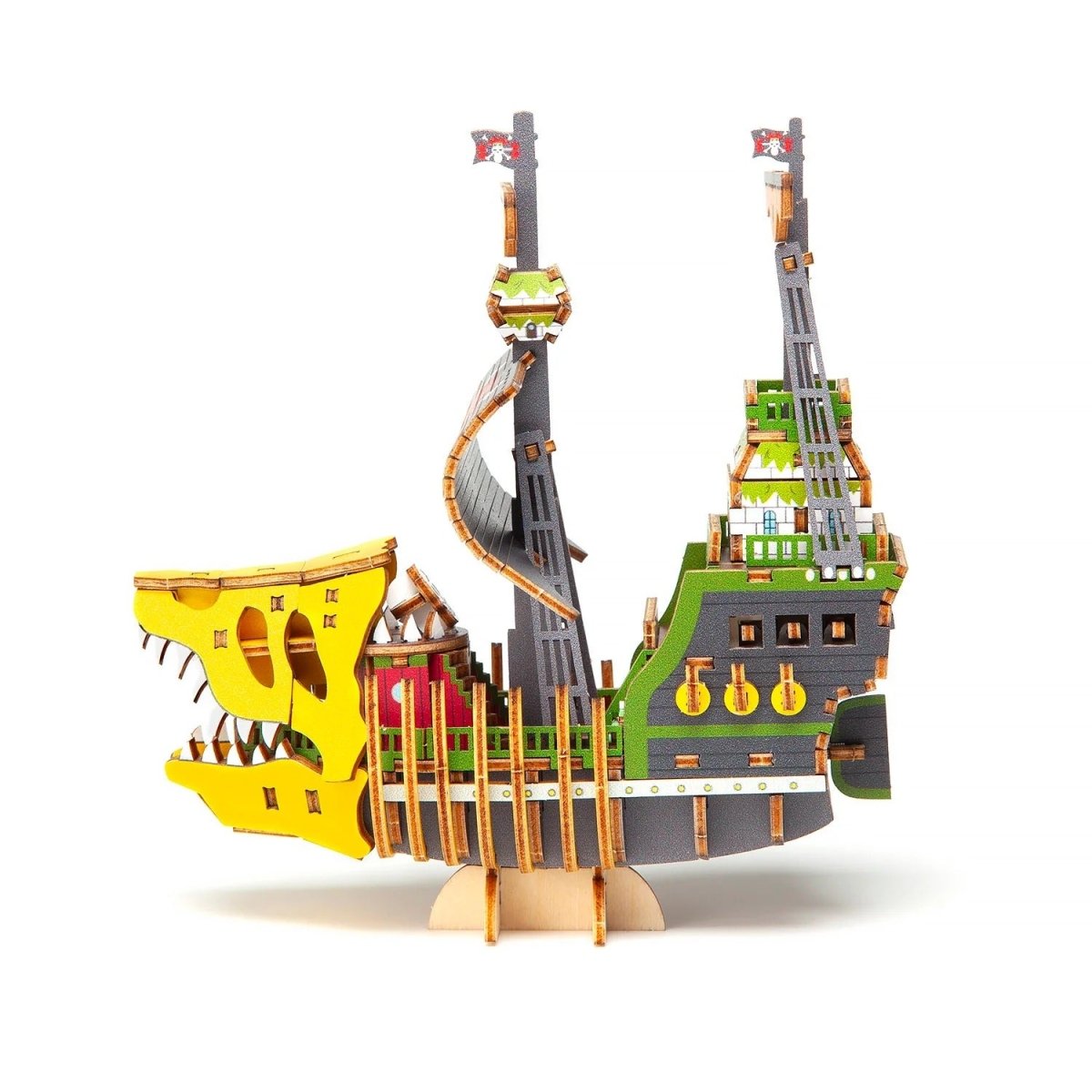 Official One Piece Wooden Art 3D Puzzle • Victoria Punk Colored KI - GU - MI - Kamaji Market