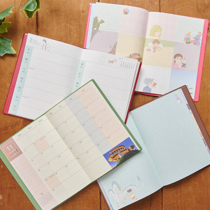 Official Studio Ghibli 2026 Planner/Schedule Book/Diary • Howl, Totoro, Spirited Away, Kikis Delivery Service - Kamaji Market
