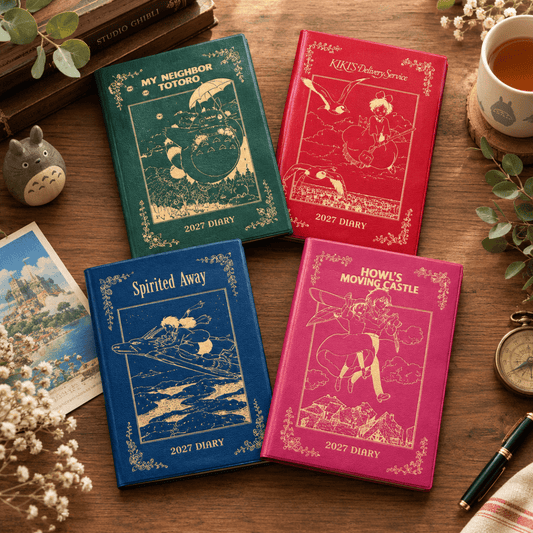 Official Studio Ghibli 2027 Planner/Schedule Book/Diary • Howl, Totoro, Spirited Away, Kikis Delivery Service - Kamaji Market