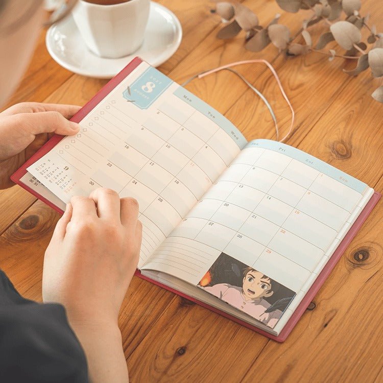 Official Studio Ghibli 2027 Planner/Schedule Book/Diary • Howl, Totoro, Spirited Away, Kikis Delivery Service - Kamaji Market