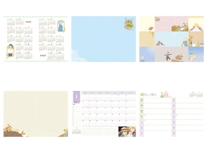 Official Studio Ghibli 2027 Planner/Schedule Book/Diary • Howl, Totoro, Spirited Away, Kikis Delivery Service - Kamaji Market