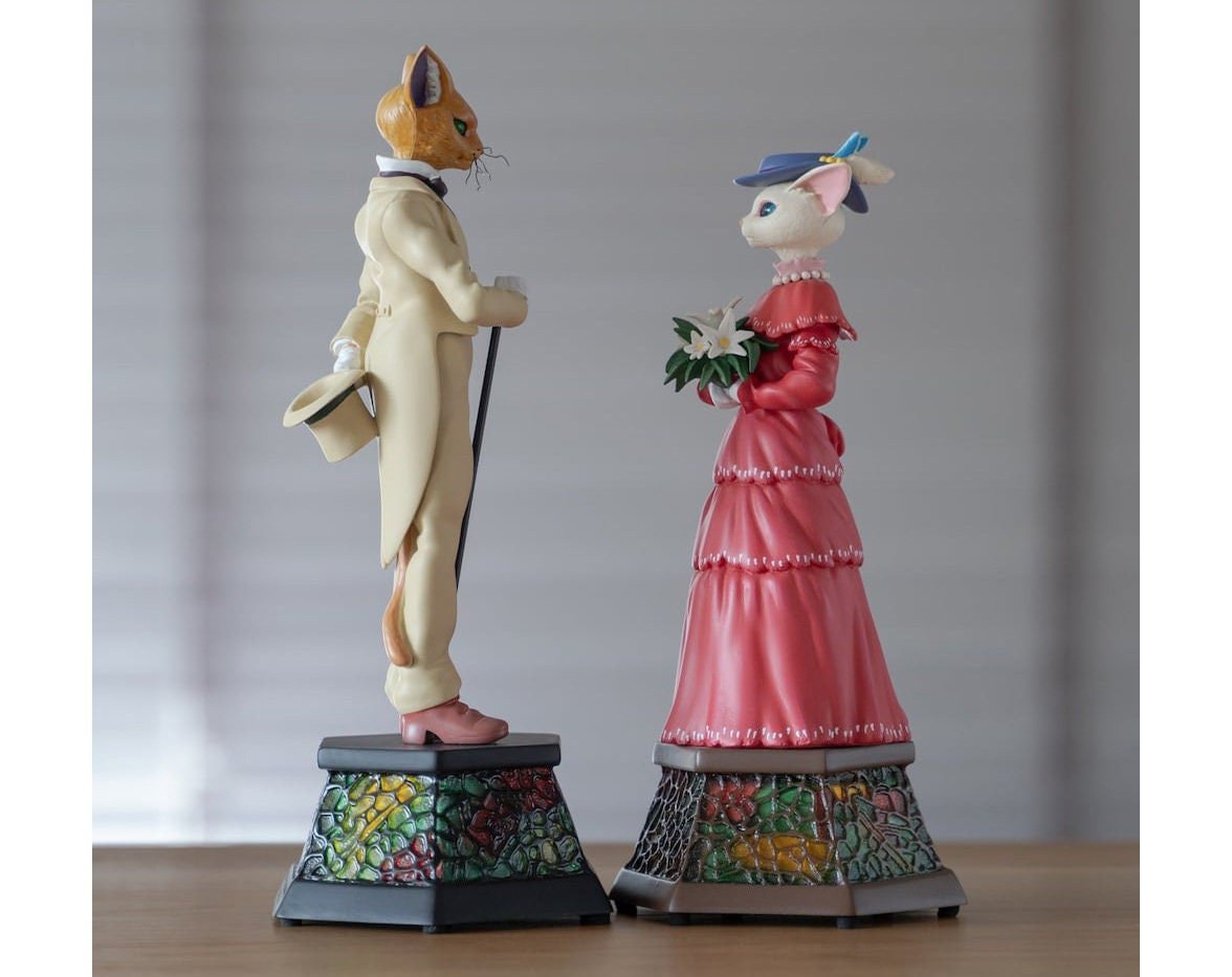 Official Studio Ghibli Baron/Louise Music Box Figure • Whisper of the Heart Figurine/Statue/Replica/Home Decor/Interior Diorama Anime Gift - Kamaji Market