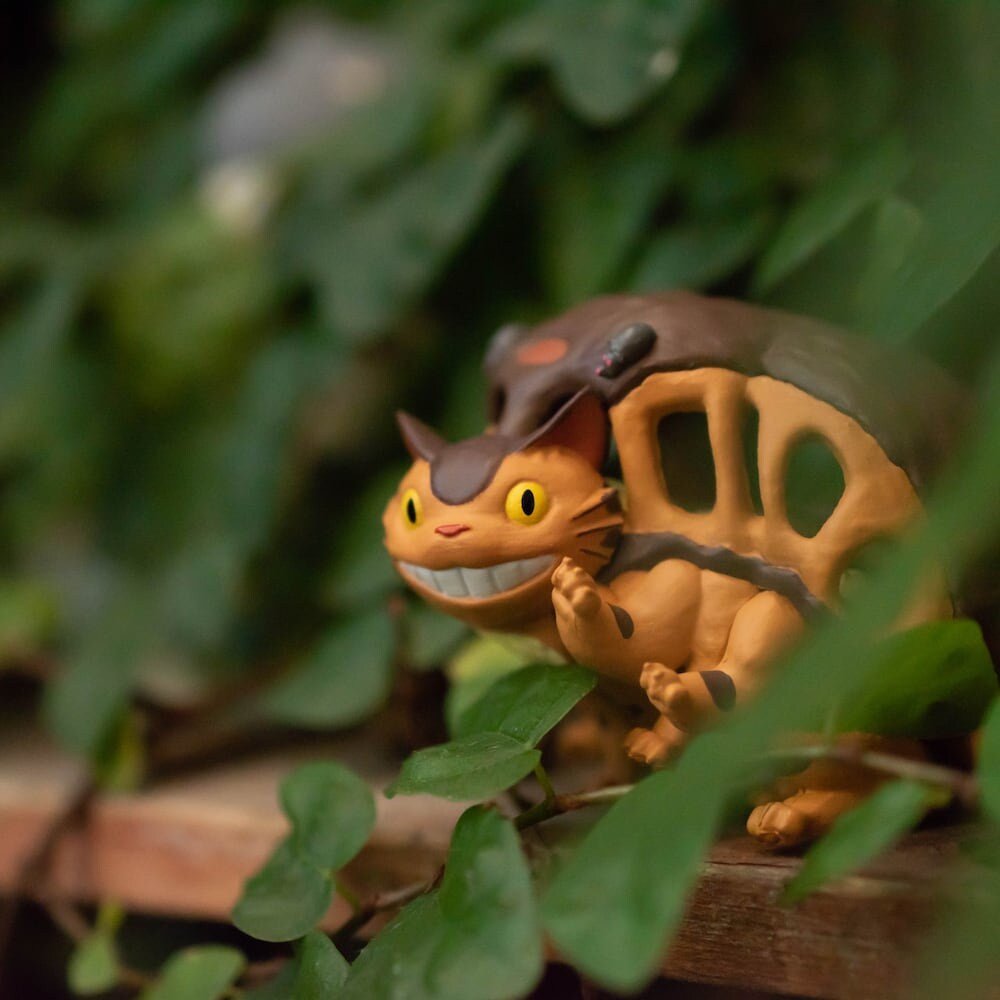 Official Studio Ghibli Catbus Figure • My Neighbor Totoro Figurine/Mini Statue/Replica/Home Decor/Interior Diorama • Cat Bus Anime Gift - Kamaji Market