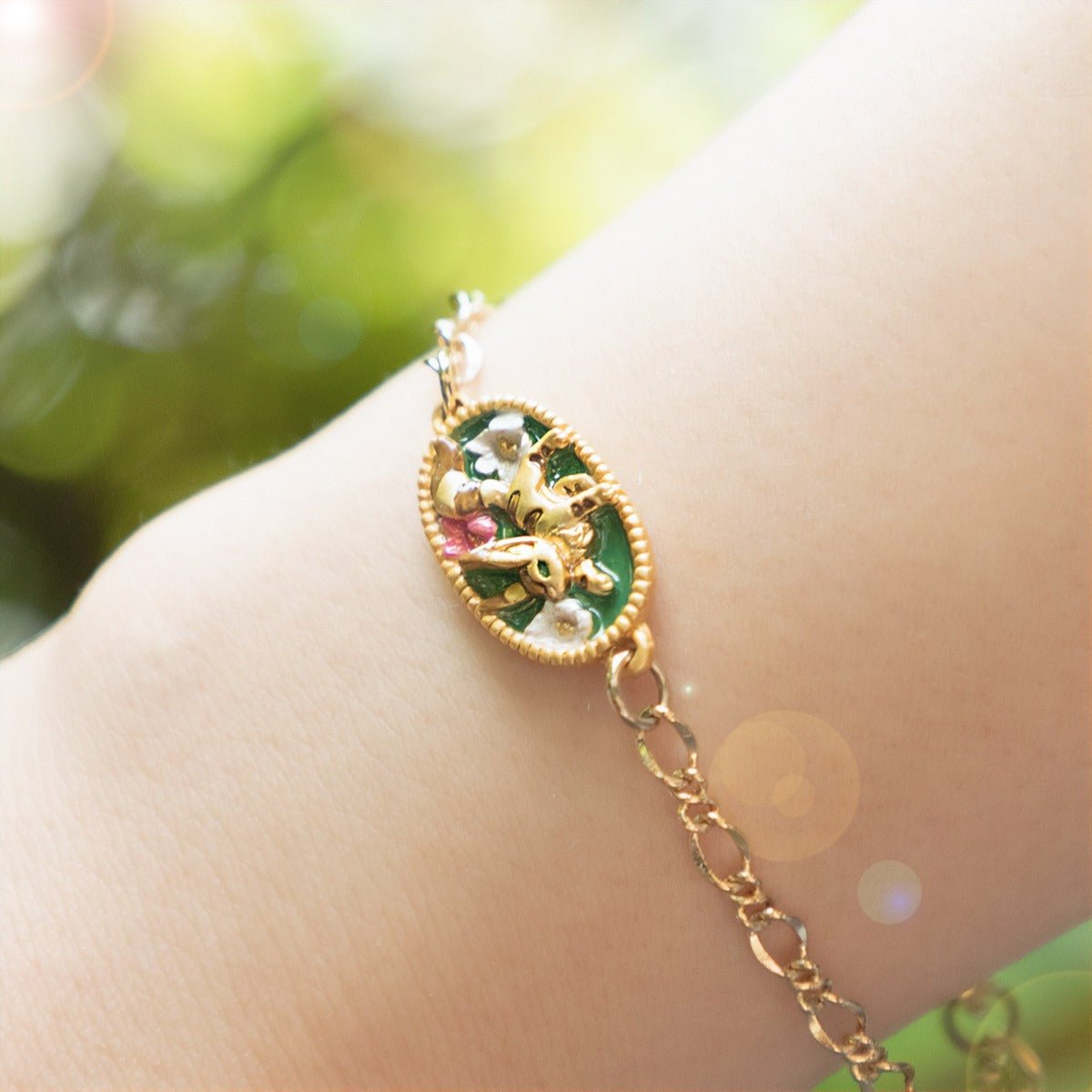 Official Studio Ghibli Fox - Squirrel Bracelet • Nausicaa, Laputa Bracelet • Japanese Handmade Jewelry - Kamaji Market