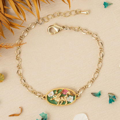 Official Studio Ghibli Fox - Squirrel Bracelet • Nausicaa, Laputa Bracelet • Japanese Handmade Jewelry - Kamaji Market