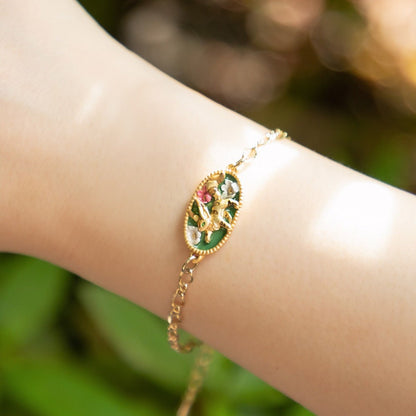 Official Studio Ghibli Fox - Squirrel Bracelet • Nausicaa, Laputa Bracelet • Japanese Handmade Jewelry - Kamaji Market