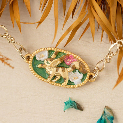 Official Studio Ghibli Fox - Squirrel Bracelet • Nausicaa, Laputa Bracelet • Japanese Handmade Jewelry - Kamaji Market
