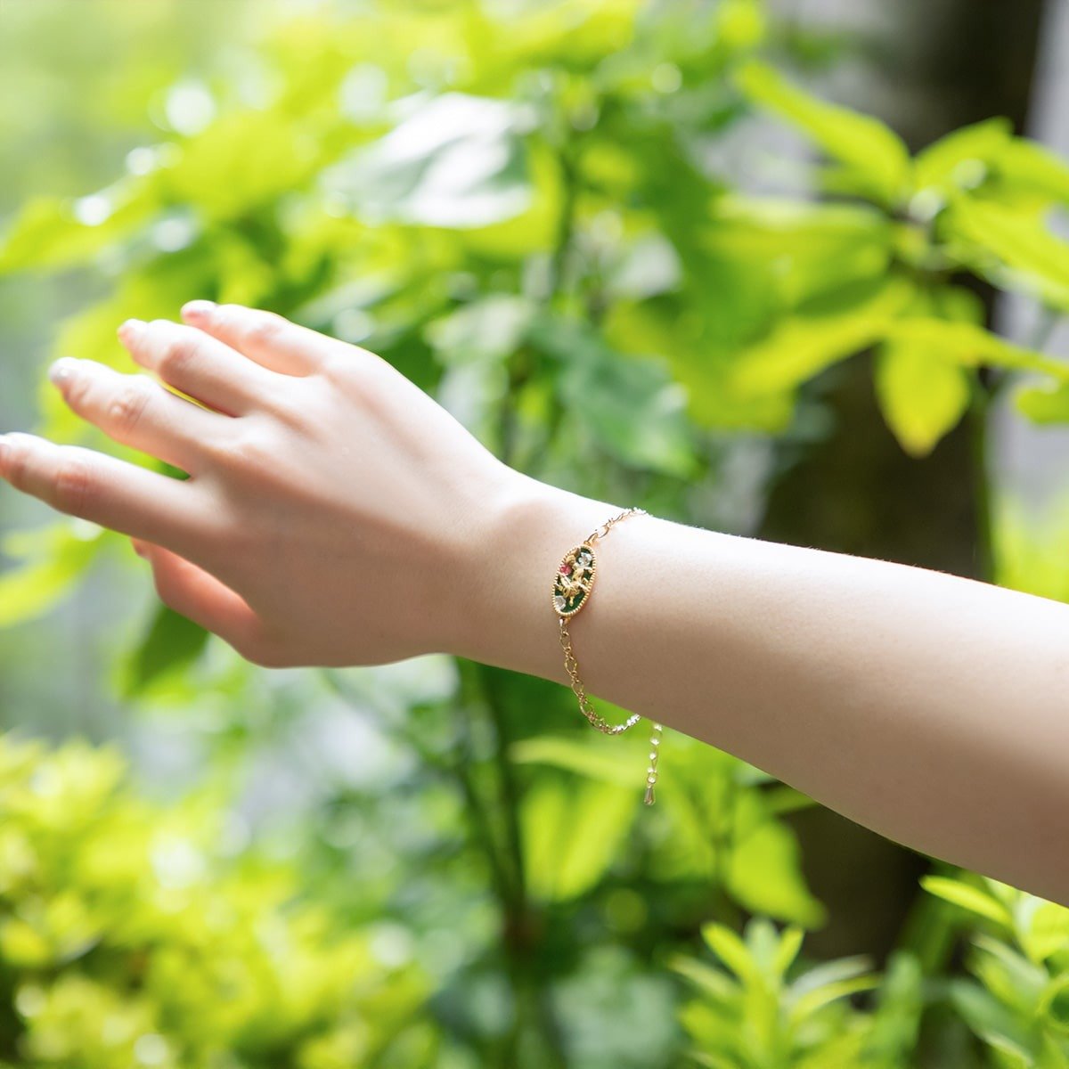 Official Studio Ghibli Fox - Squirrel Bracelet • Nausicaa, Laputa Bracelet • Japanese Handmade Jewelry - Kamaji Market