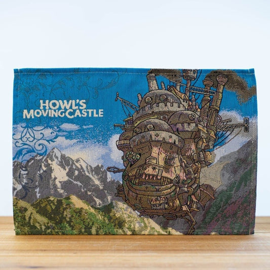 Official Studio Ghibli Howl Place Mat • Howls Moving Castle Weave Gobelin/Tapestry/Wall Decor Hanging - Kamaji Market