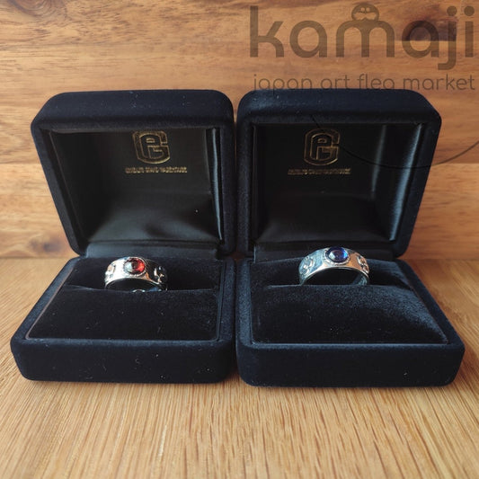 Official Studio Ghibli Howls Moving Castle Silver Rings Set of 2 • Japanese Jewelry • Ghibli Park Exclusive - Kamaji Market