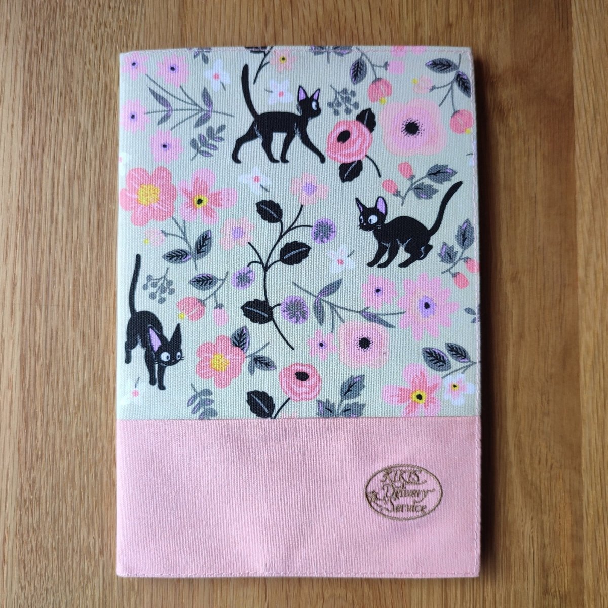 Official Studio Ghibli Jiji Book Cover + Notebook • Kikis Delivery Service Gigi Notepad/Diary/Writing pad/Planner • Japanese Stationery Gift - Kamaji Market